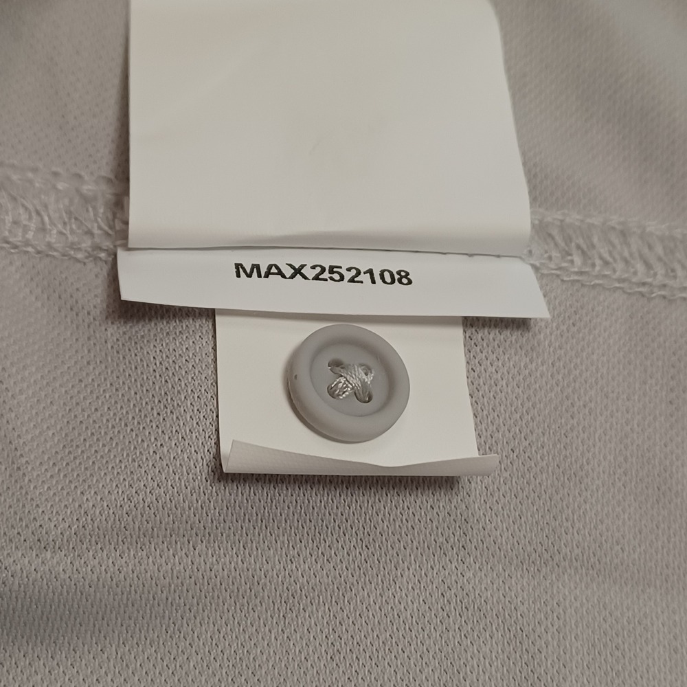 VRST Short Sleeve Button Up Mens M Light Grey SS Button Up Four-Way Stretch - Picture 10 of 12